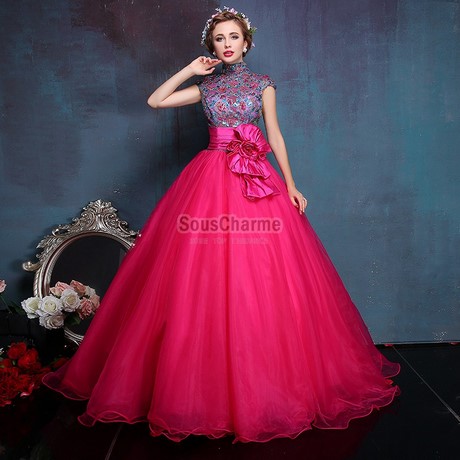 Robe longue de princesse