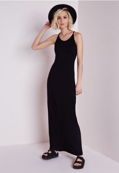 Robe longue ete noire