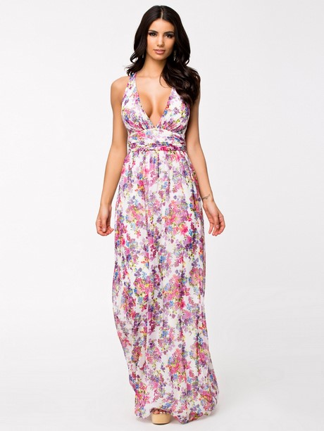 Robe longue fluide ete