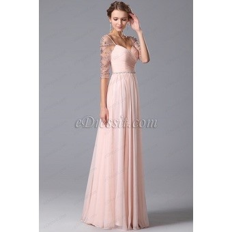 Robe longue pastel