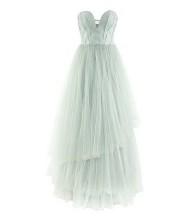 Robe longue pastel