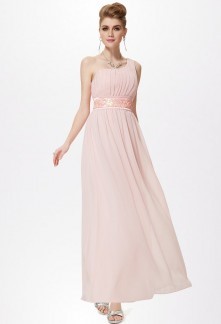 Robe longue pastel