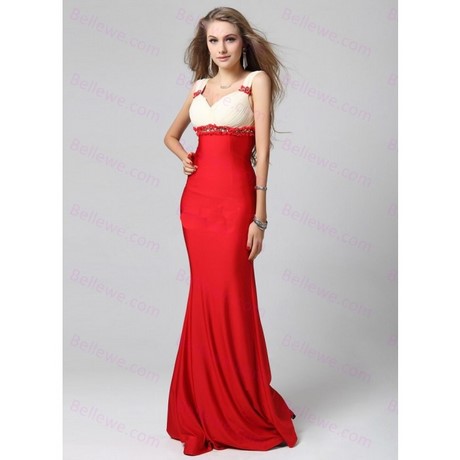 Robe longue soirée rouge