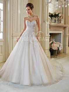 Robe mariée coupe princesse