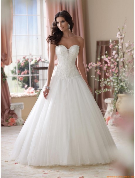 Robe mariée princesse dentelle