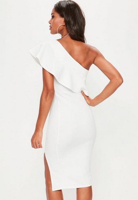 Robe midi blanche