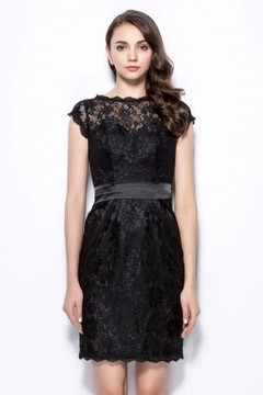 Robe noire de fete