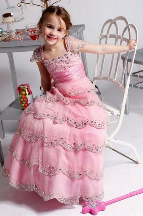 Robe princesse fille pour mariage