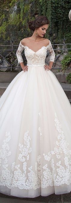 Robe princesse manche longue