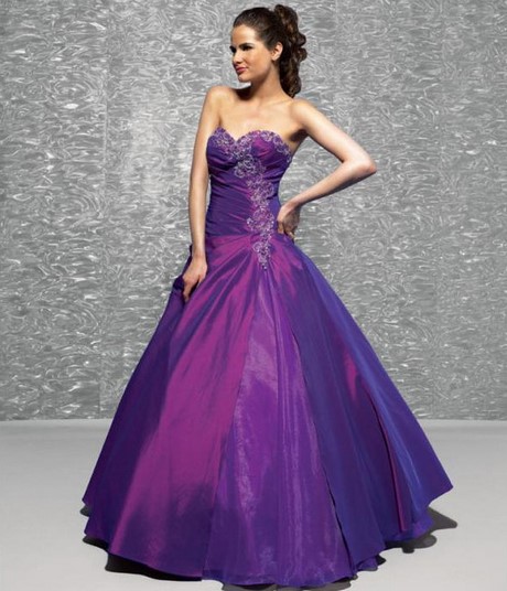 Robe princesse violette