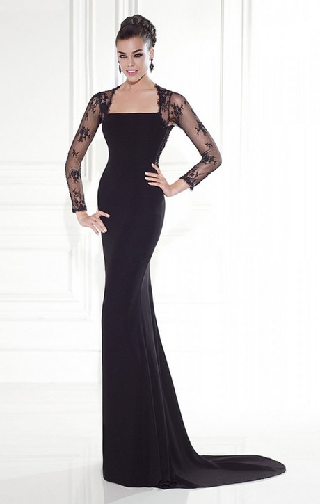 Robe soire noir