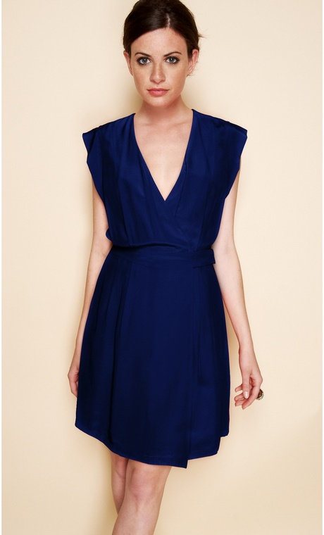 Robe bleu marine mariage