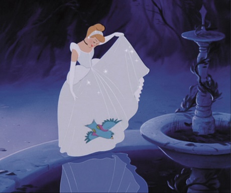 Robe cendrillon blanche