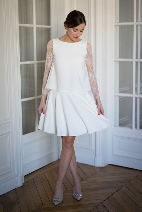 Robe de mariée pour mairie