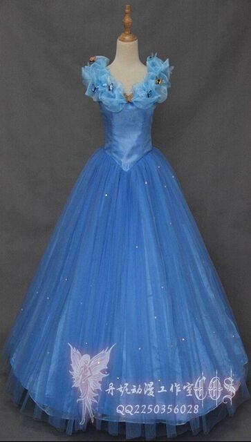 Robe de princesse cendrillon adulte