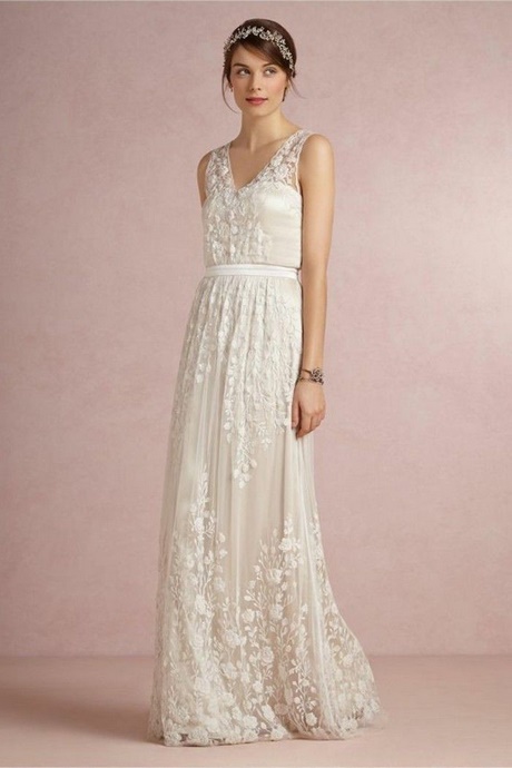 Robe longue mariage civil