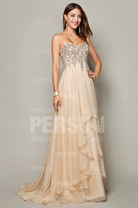 Robe longue pour ceremonie mariage