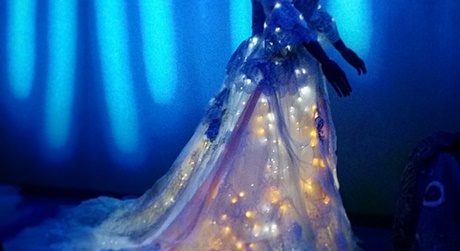 Robe lumineuse cendrillon