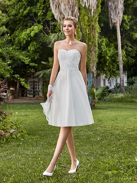 Robe mariée civile courte