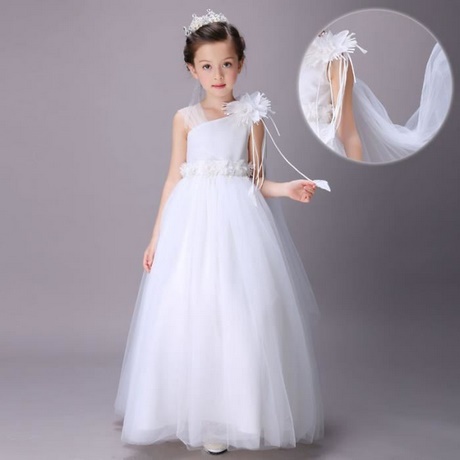 Robe princesse fille blanche