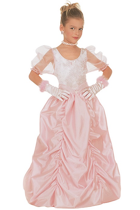 Robe rose princesse fille