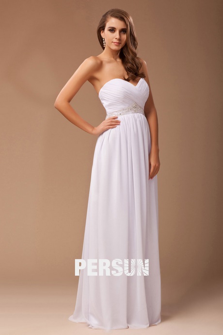 Robe simple pour un mariage