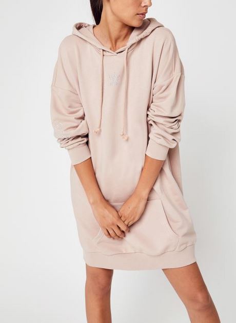 Robe pull capuche femme