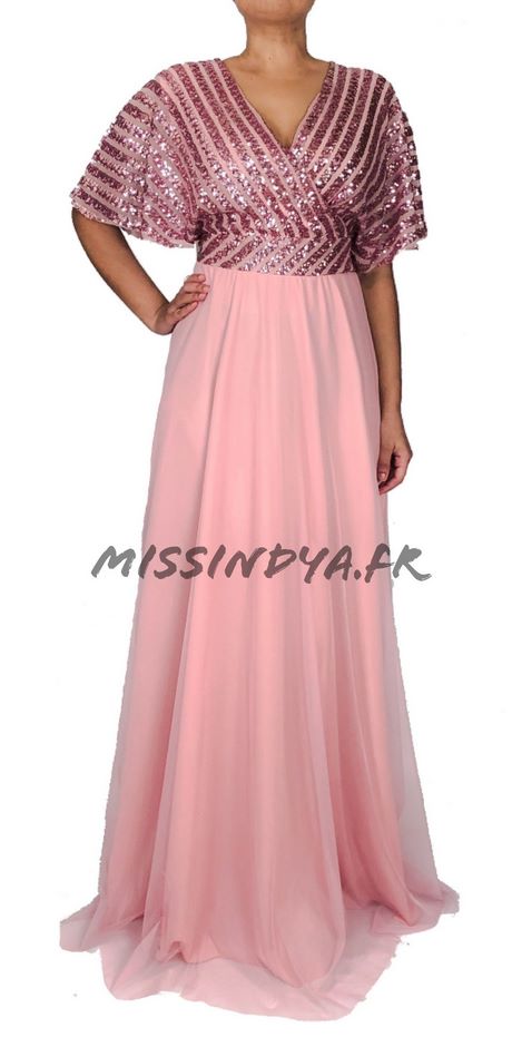 Robe rose pas cher