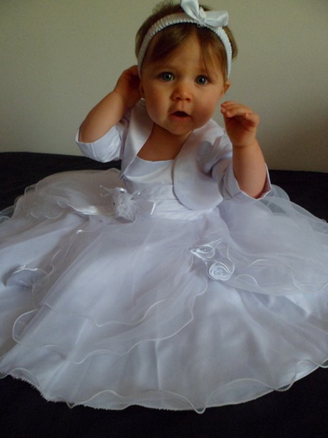 Robe blanche bébé bapteme