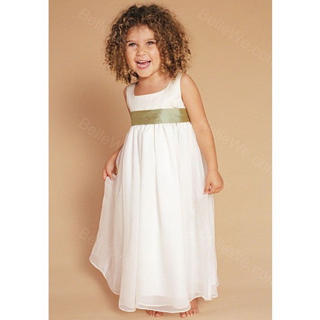 Robe blanche ceremonie fille