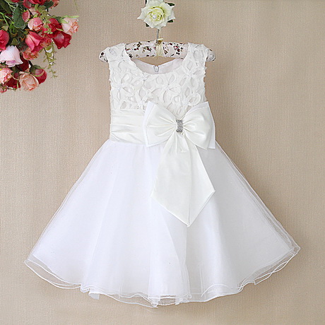 Robe blanche fille ceremonie