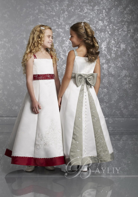 Robe cortège mariage fille