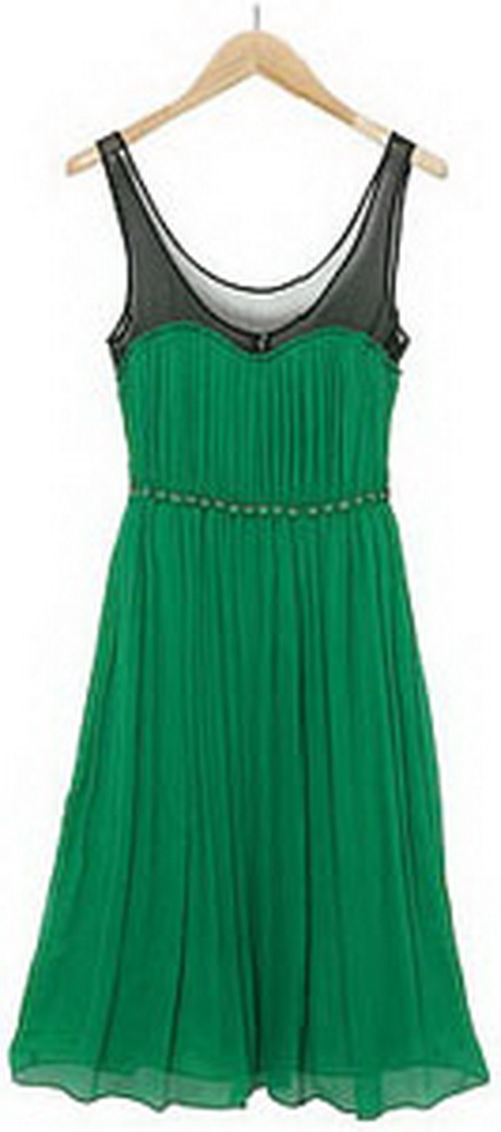 Robe verte femme