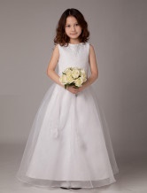 Communion fille robe