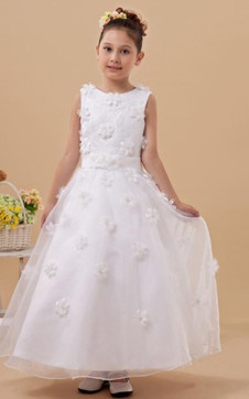 Communion fille robe