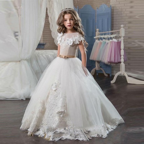 Communion fille robe