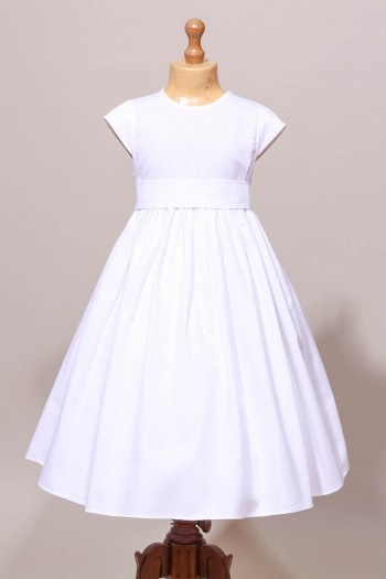 Communion fille robe