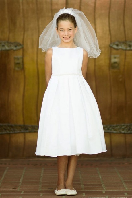 Robe 1ère communion blanche