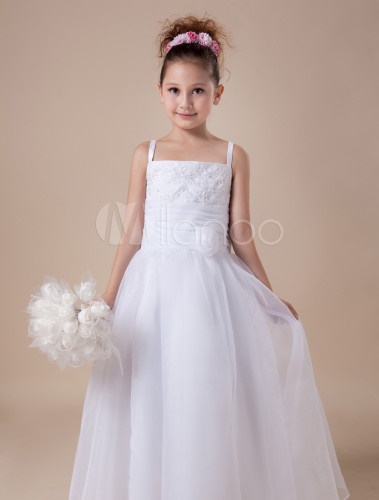 Robe 1ère communion blanche