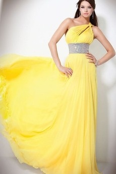 Robe bal jaune