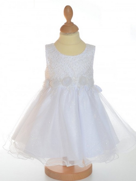 Robe blanche ceremonie enfant