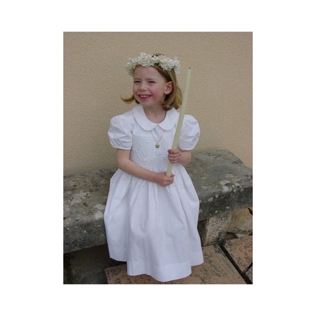 Robe blanche communion 12 ans