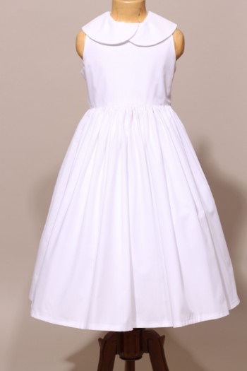 Robe blanche de communion fille