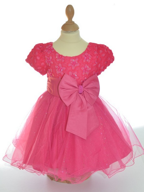 Robe ceremonie bebe rose