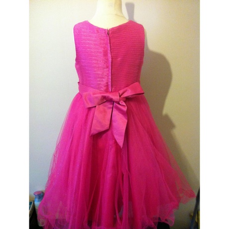 Robe ceremonie fushia fille