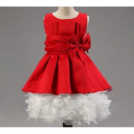 Robe ceremonie rouge fille