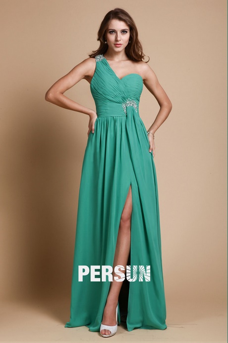 Robe cocktail verte pour mariage