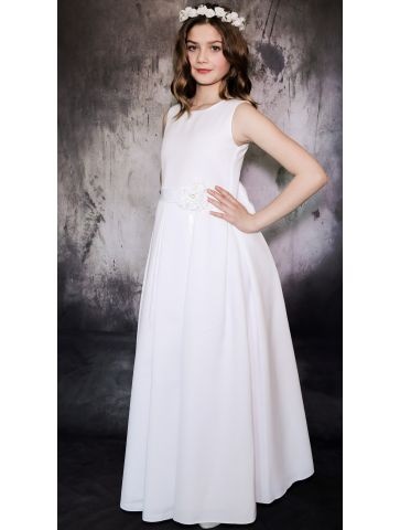 Robe communion blanche 10 ans