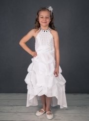 Robe communion fille moderne