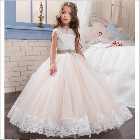 Robe communion fille moderne